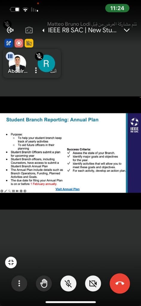 Annual Plan Purpose and Success Criteria Slide